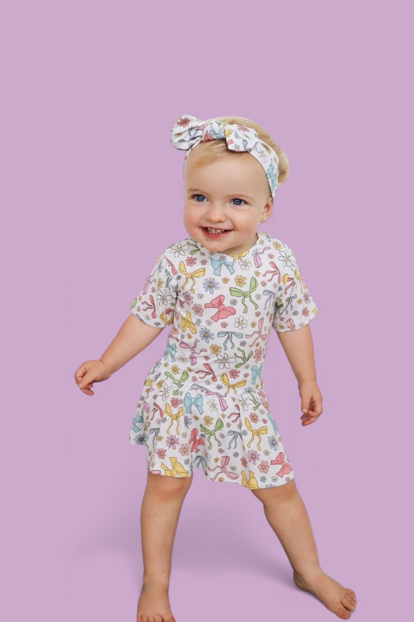 BOW GARDEN DREAM BODYSUIT DRESS