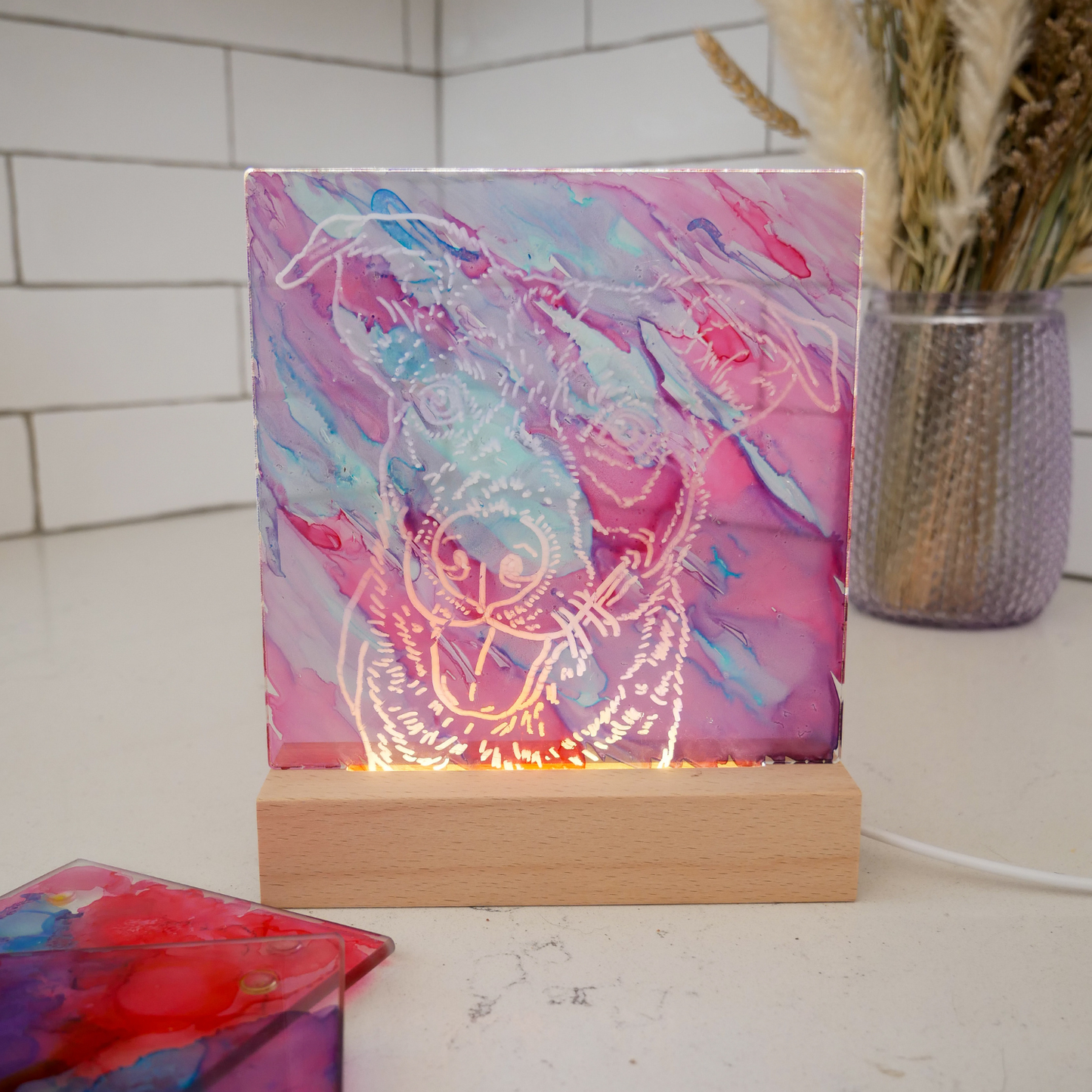 LED Light Frame Alcohol Ink Kit