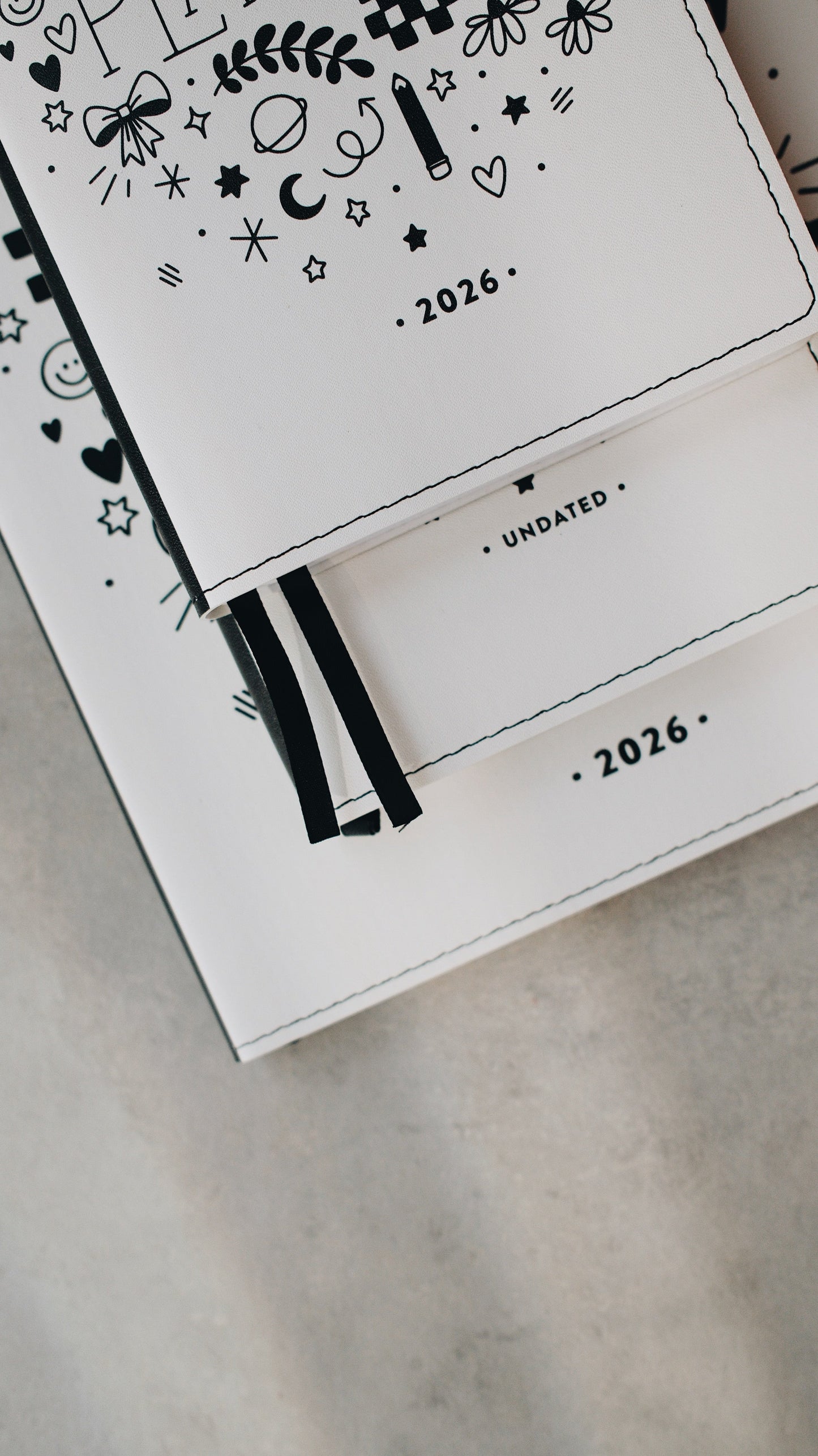 Undated 5x8 Planner - Doodle Edition