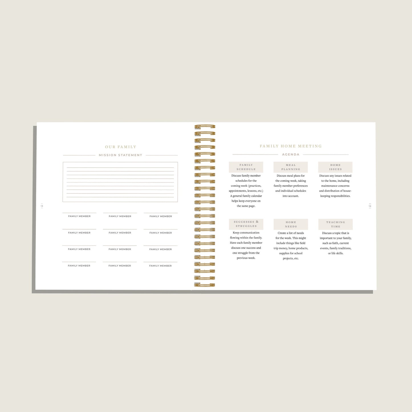 Beautifully Organized Home Planner