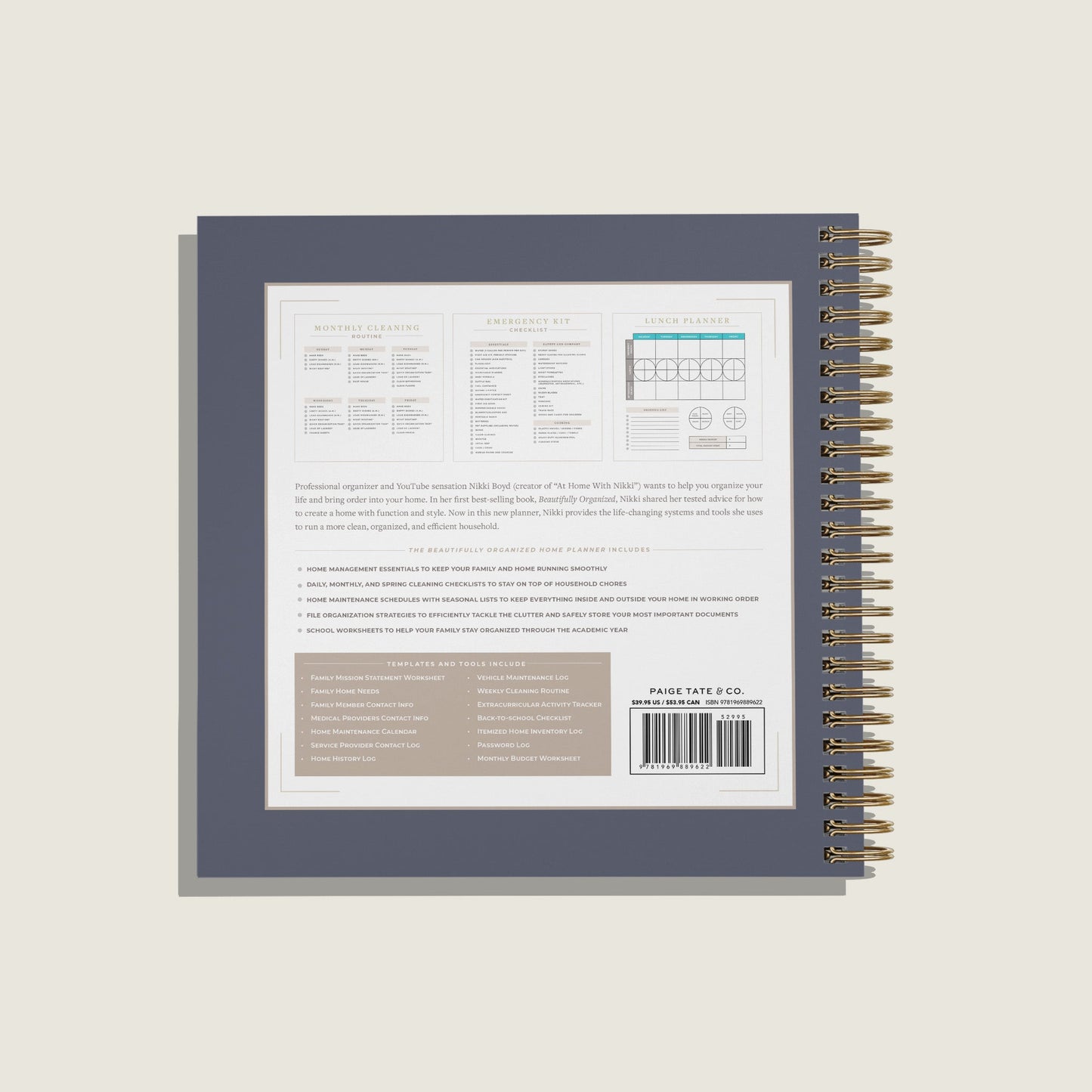 Beautifully Organized Home Planner