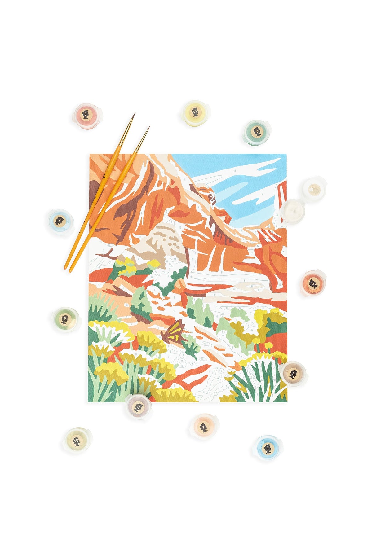 Capitol Reef National Park | 8x10 paint-by-number kit
