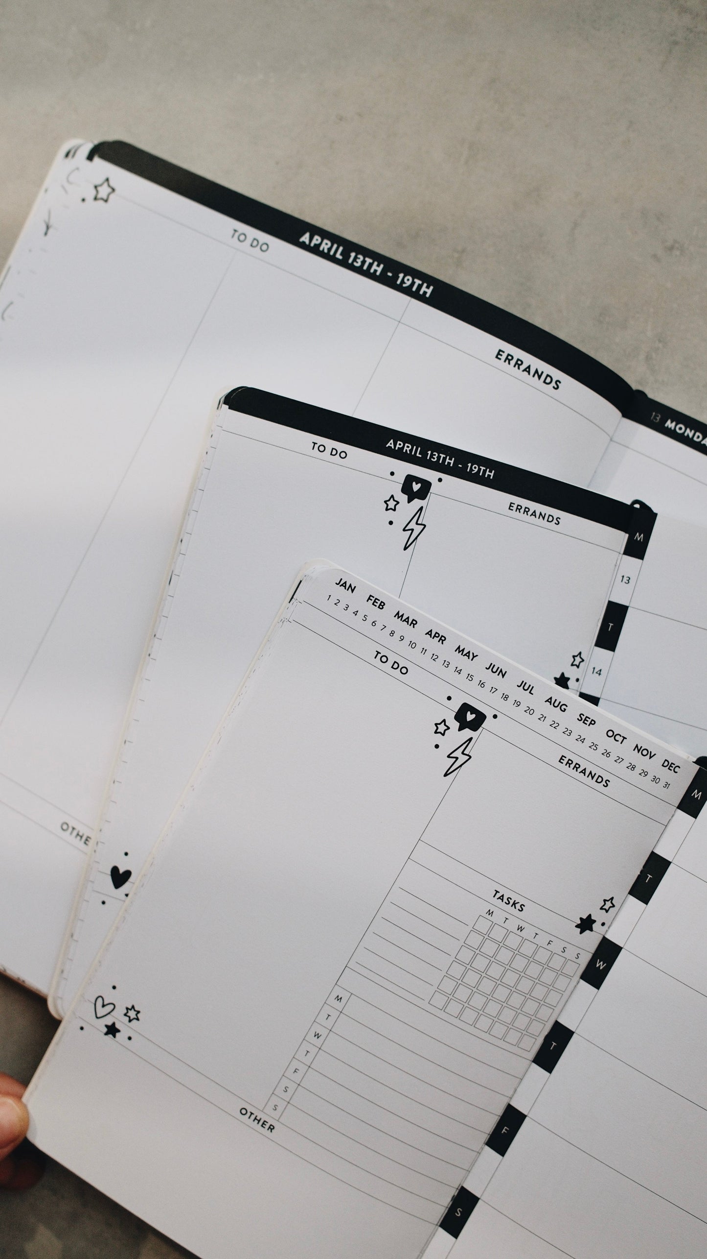 2026 Dated 8x10 Planner - Doodle Edition