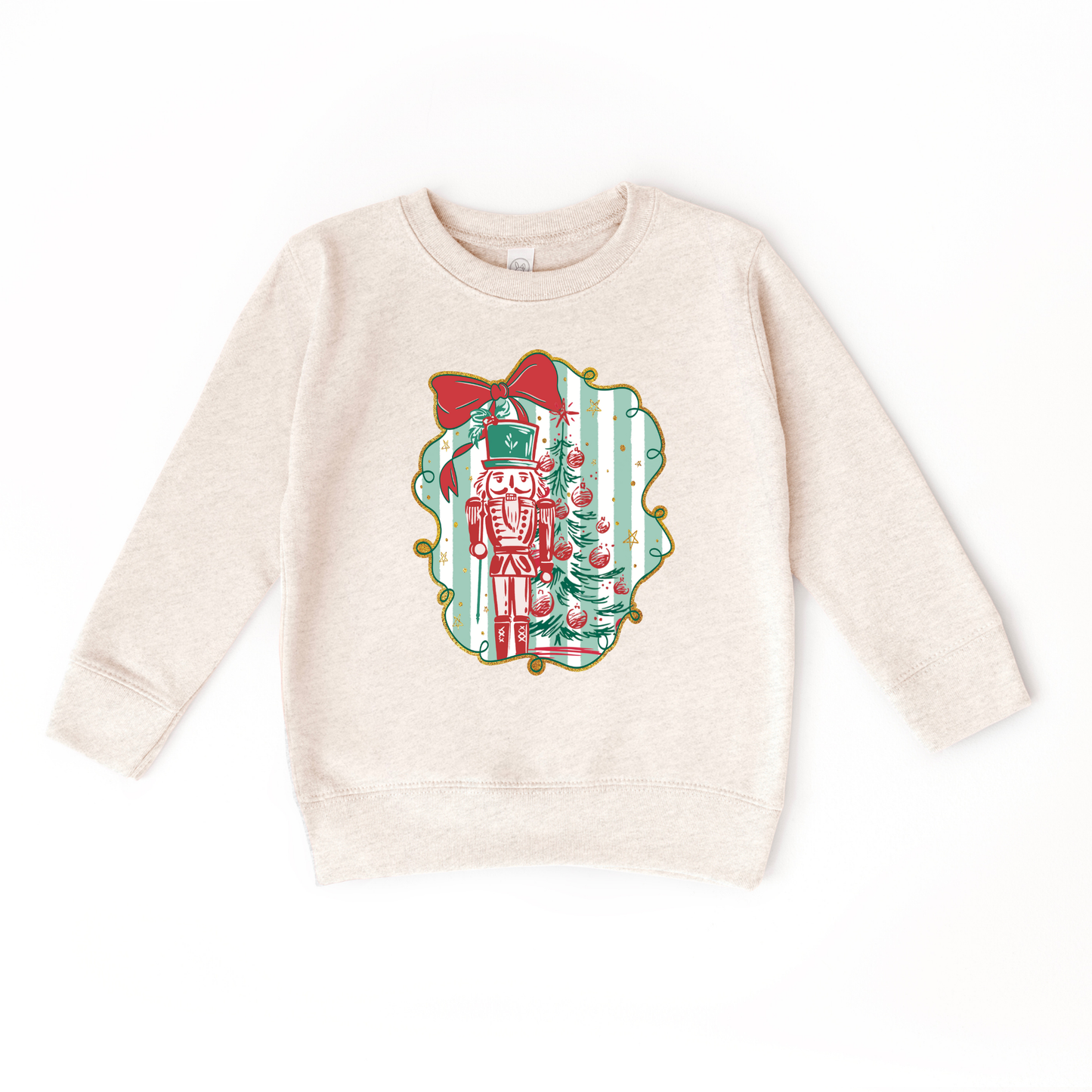 Nutcracker Bow Sweatshirt
