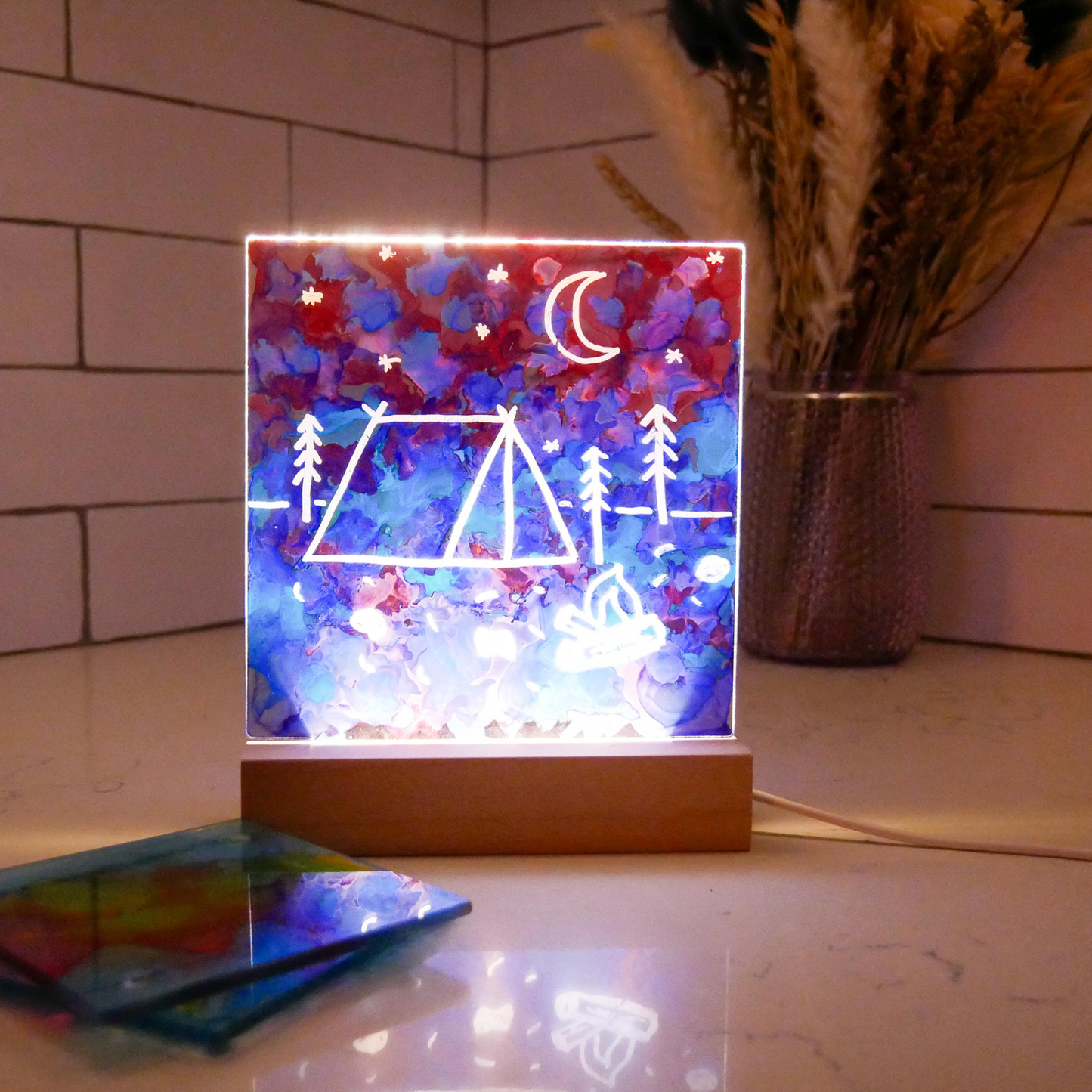 LED Light Frame Alcohol Ink Kit