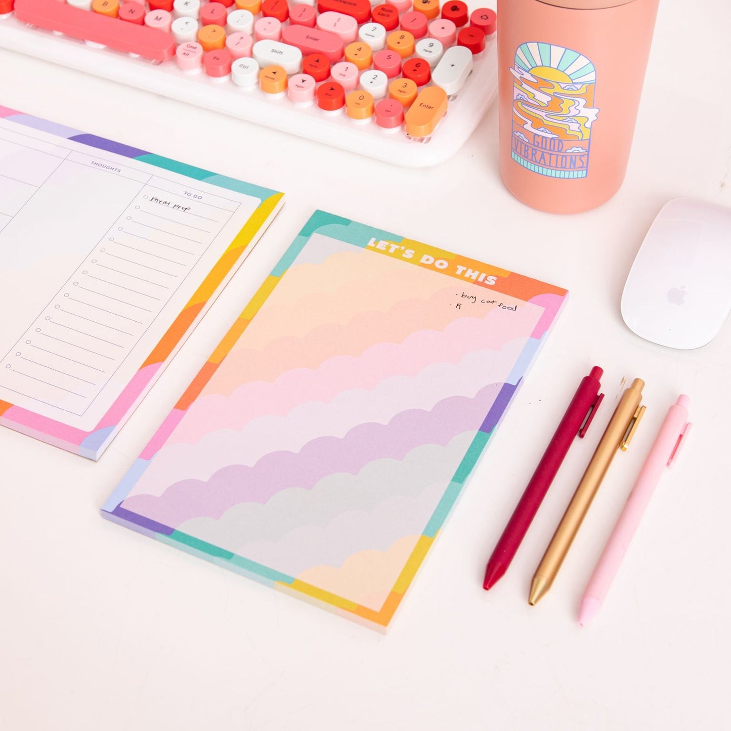 Rising Scallop Tearaway Notepad Medium