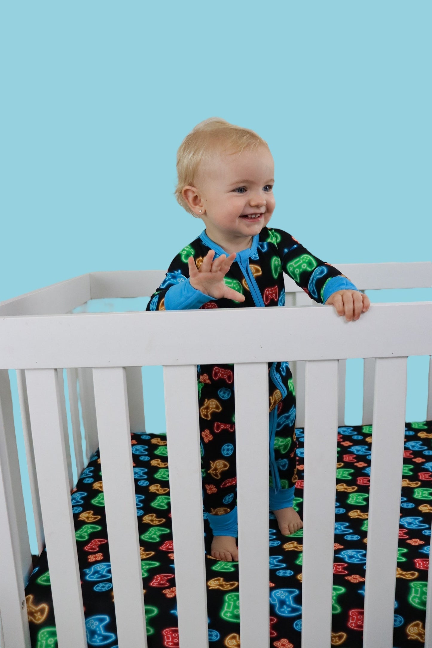 GAMER GLOW DREAM CRIB SHEET