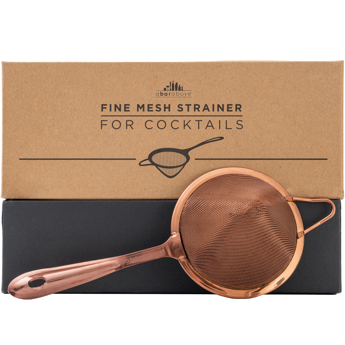 Fine Mesh Strainer - Antique Copper