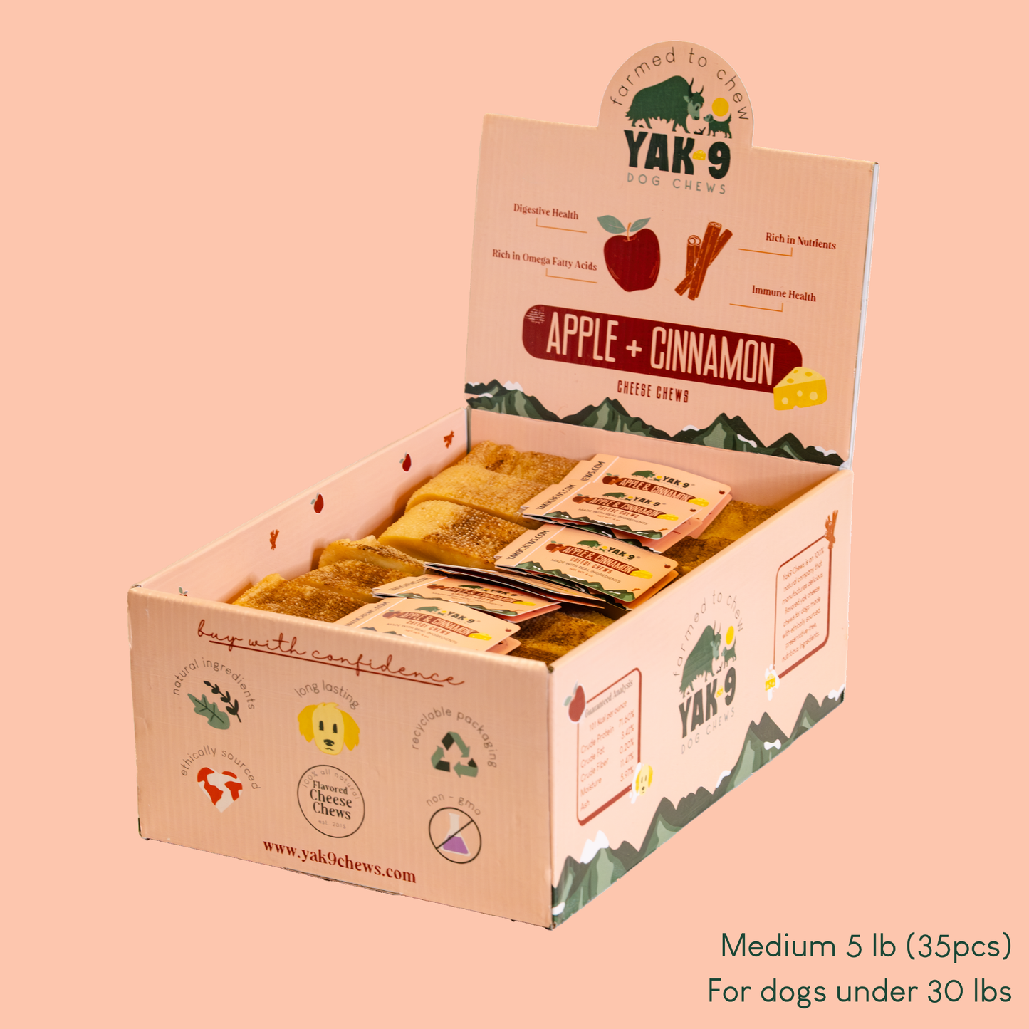 Apple Cinnamon Chews for Dogs