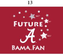 Alabama Toddler Short Sleeve T Shirt Print