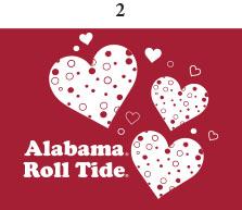Alabama Toddler Short Sleeve T Shirt Print