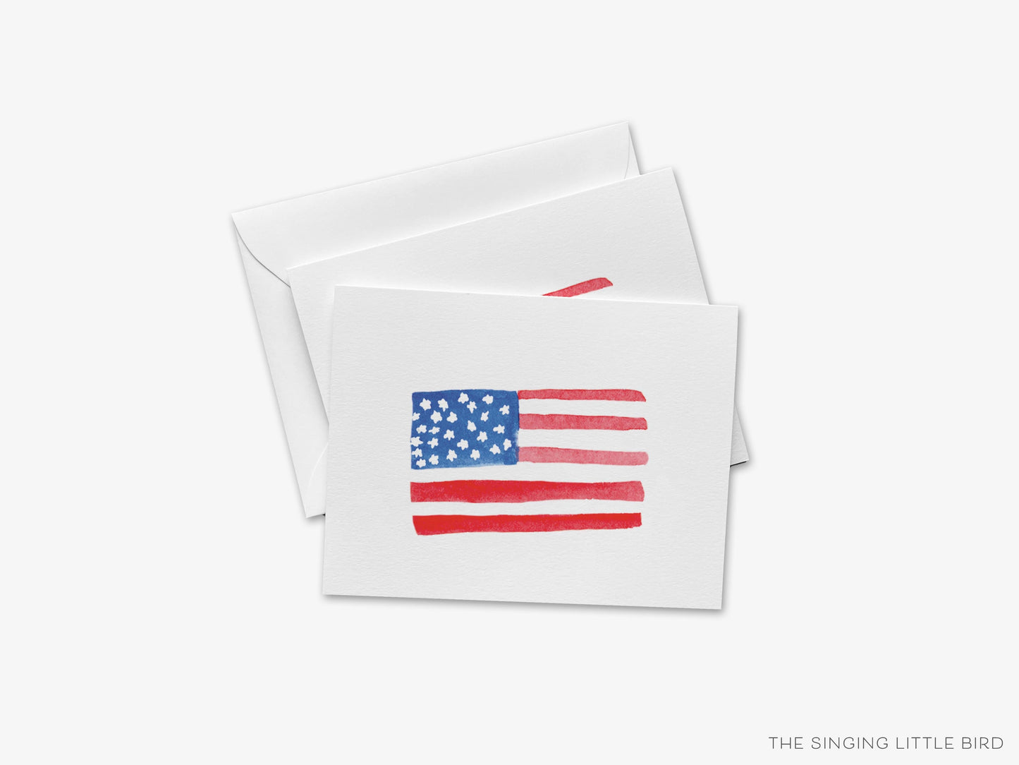 American Flag Greeting Card [Box Set of 10]