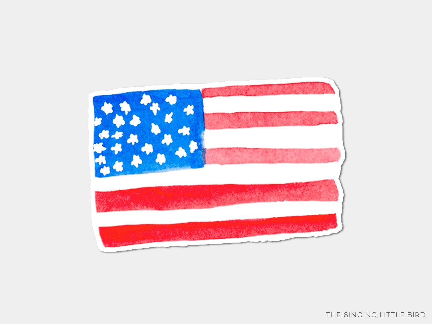 American Flag Vinyl Sticker