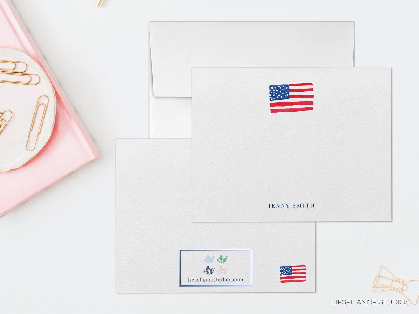 American Flag Flat Notes