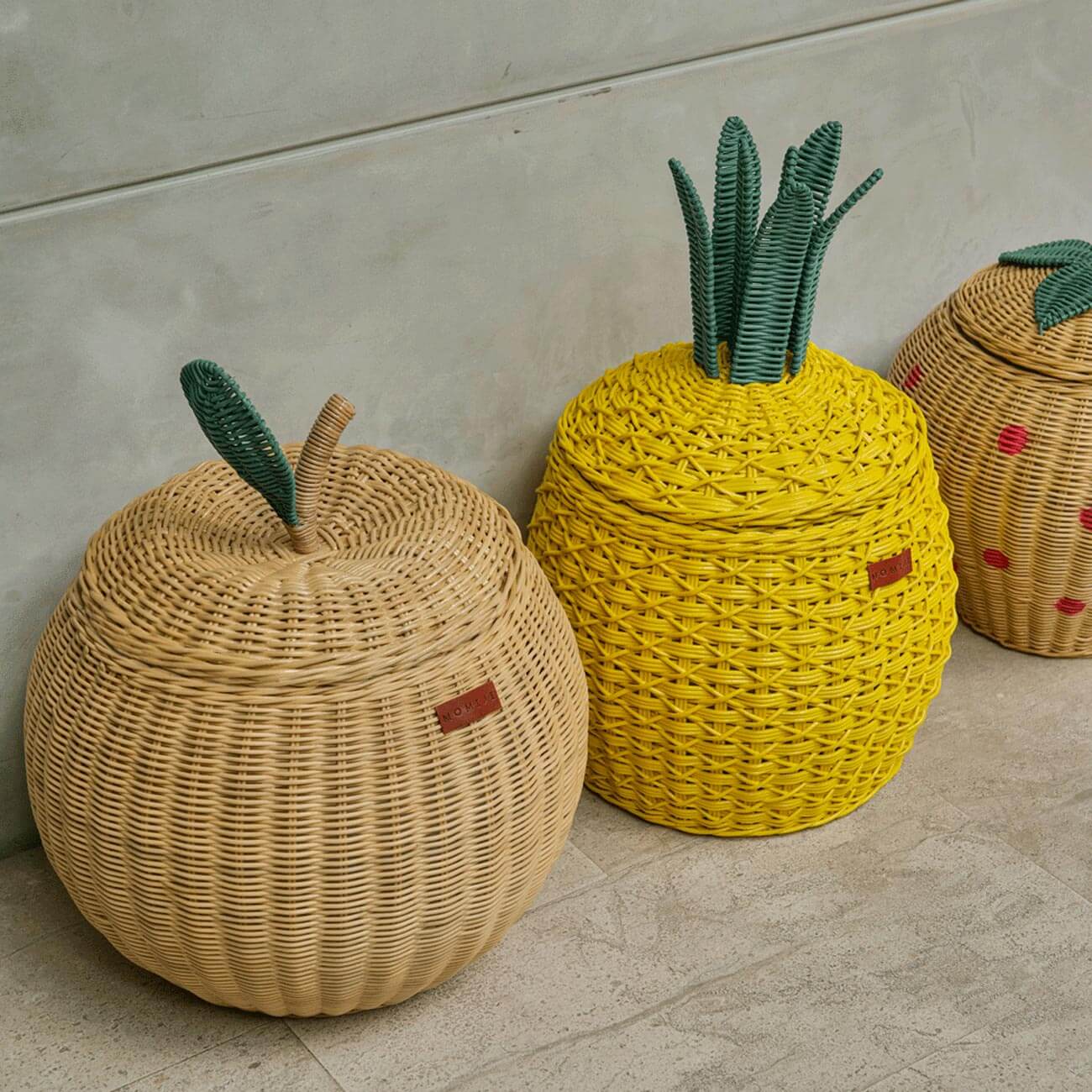 Apple Storage Basket Natural -  Medium