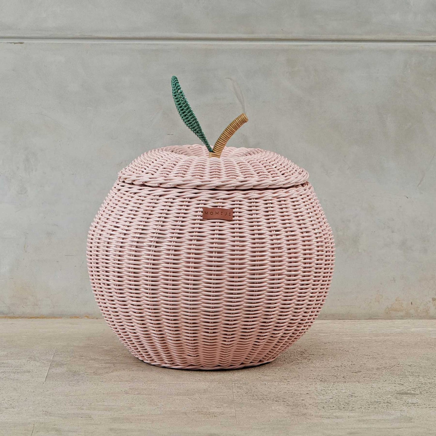 Apple Storage Basket Pink - Medium