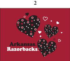 Arkansas Toddler Short Sleeve T Shirt Print