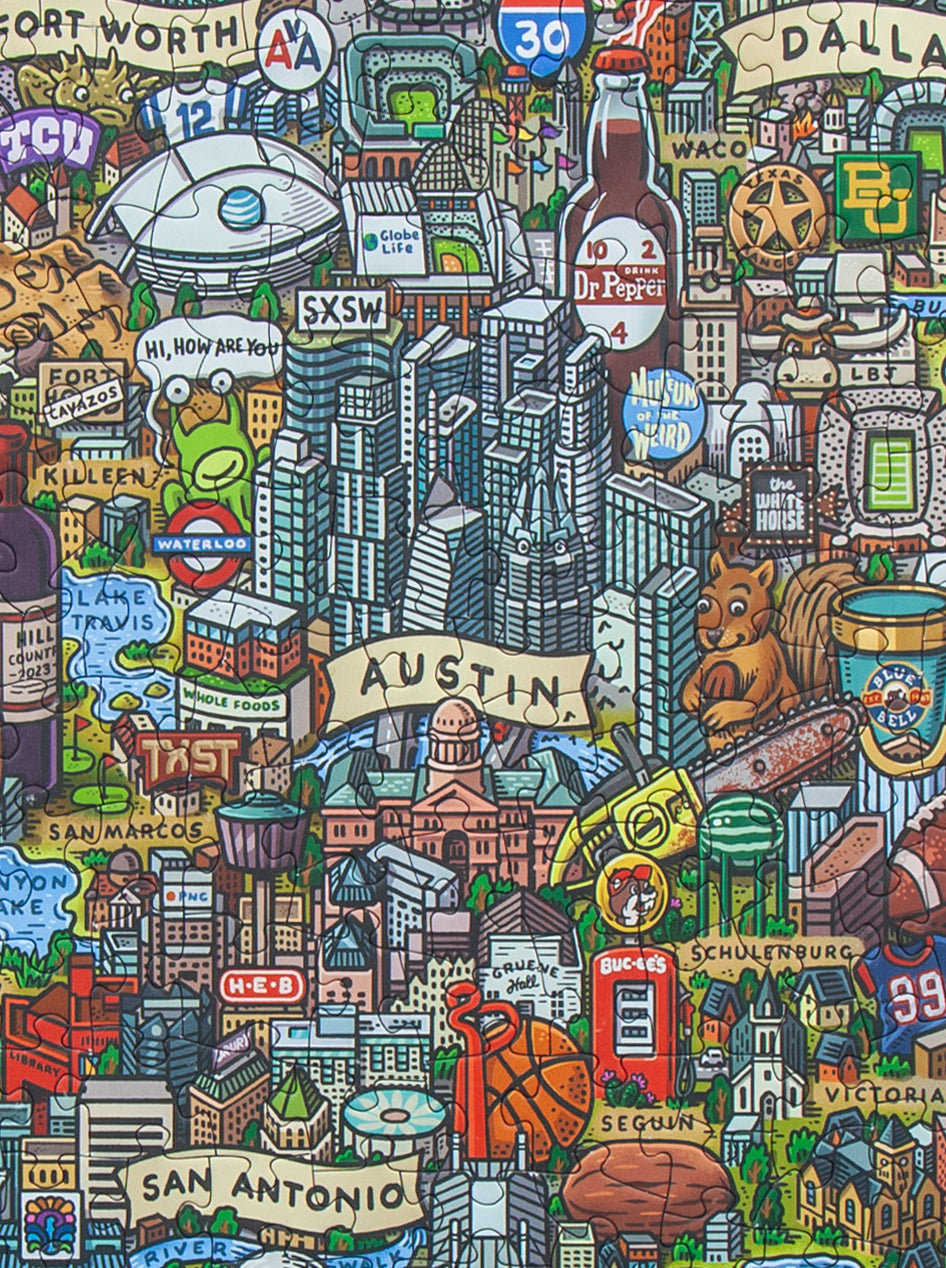 Texas | 1000 Piece Puzzle