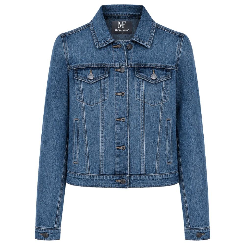 Texas A&M Gig Em Star Blue Denim Jacket