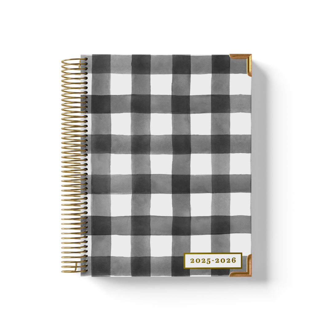 Buffalo Check Teacher Planner by BERTEAU & Co.