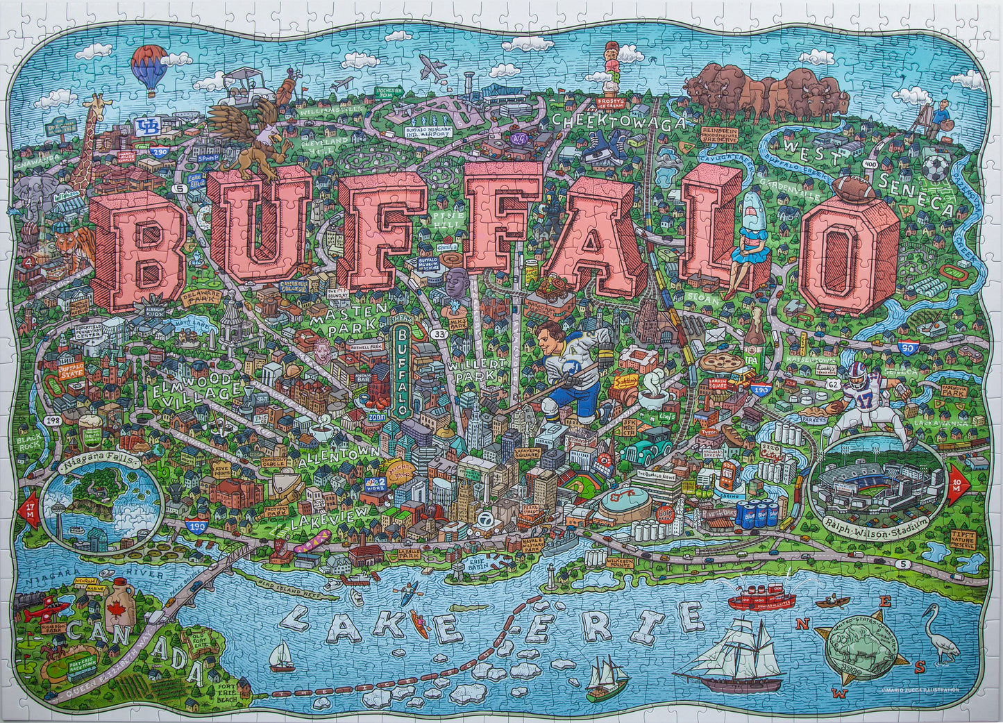 Buffalo | 1000 Piece Puzzle