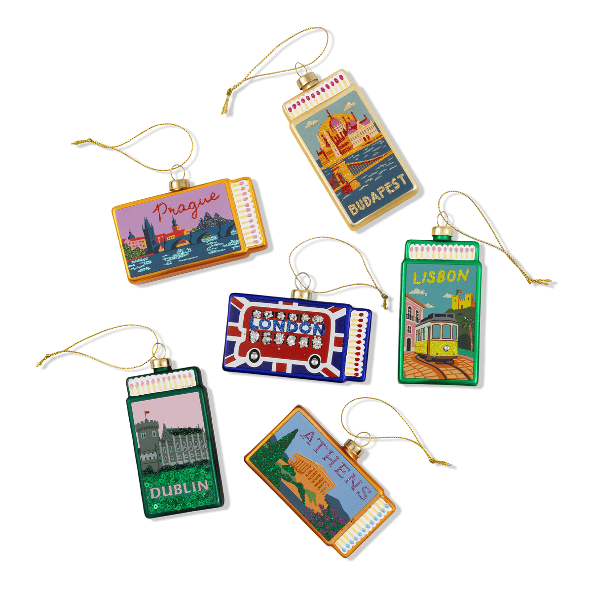Dublin Matchbook Ornament