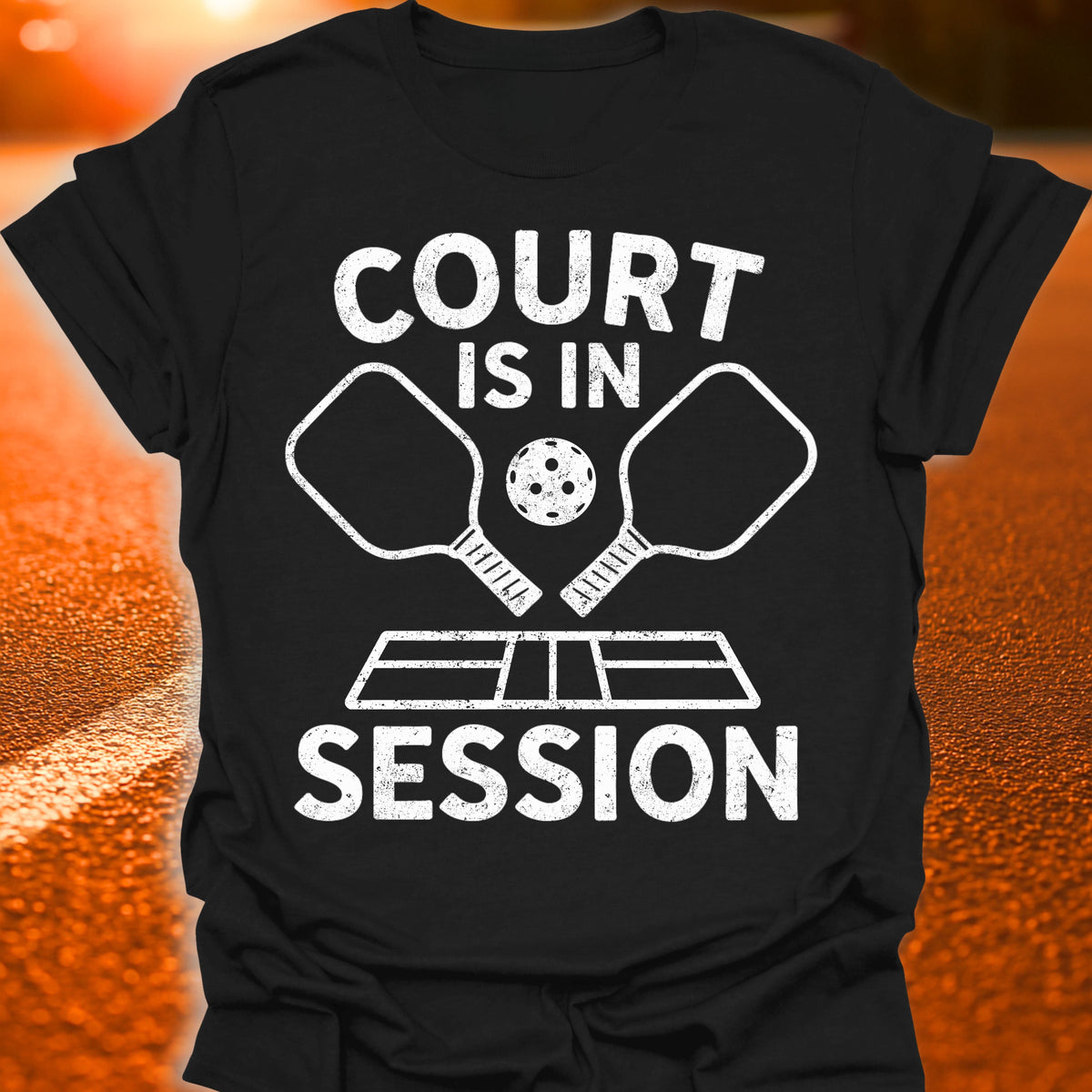 Court Is In Session Pickleball T-Shirt