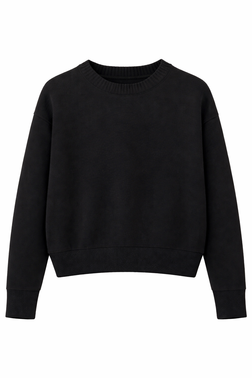 University of Georgia Helmet Black Crewneck Long Sleeve Sweater
