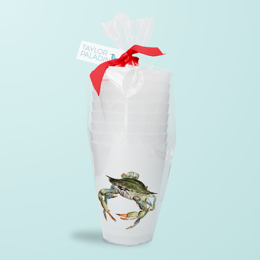 Blue Crab Frosted Cups