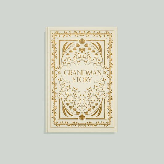 Grandma's Story Memory & Keepsake Journal for Family