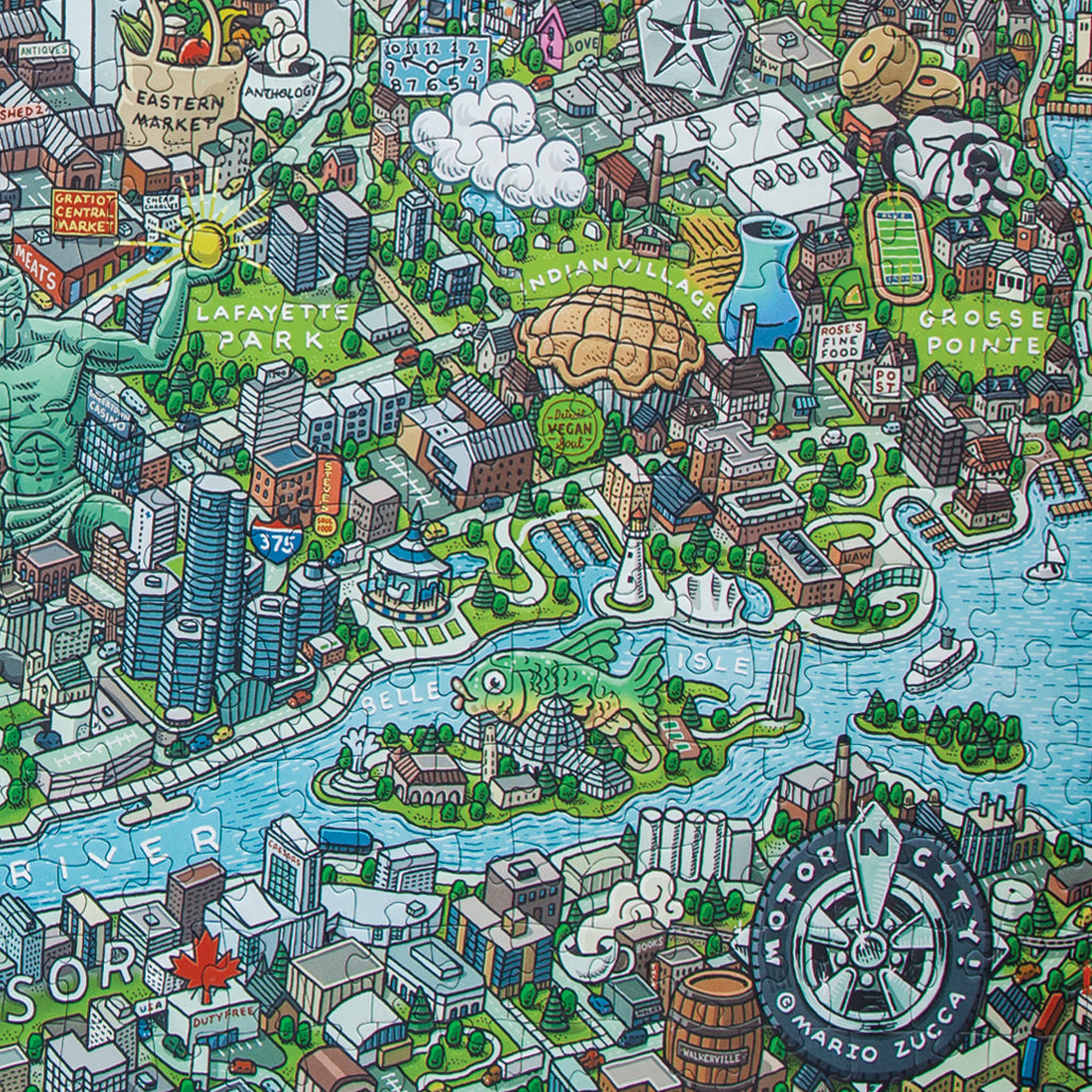 Detroit | 1000 Piece Puzzle