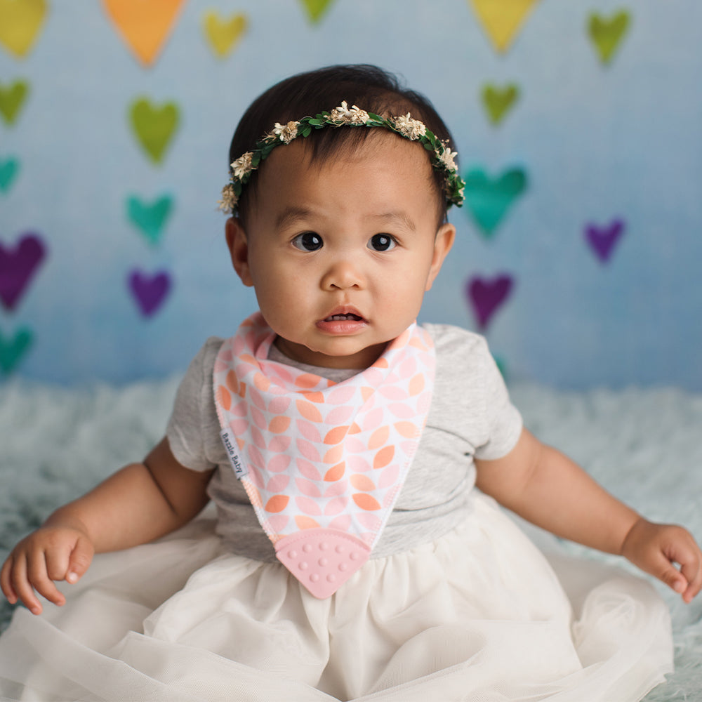 Banda Bib with Teether Attached  - Various Colors