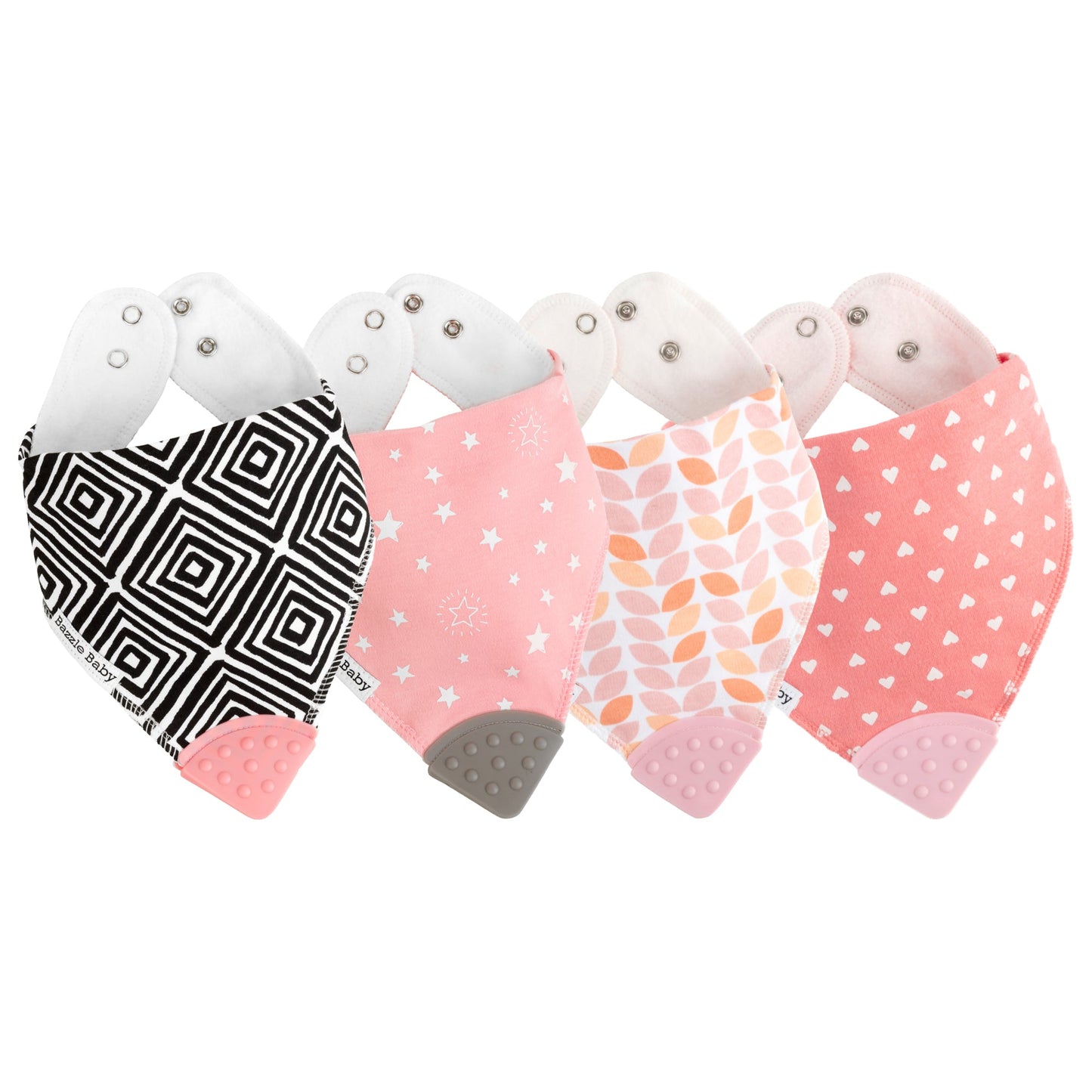 Banda Bib with Teether Attached  - Various Colors