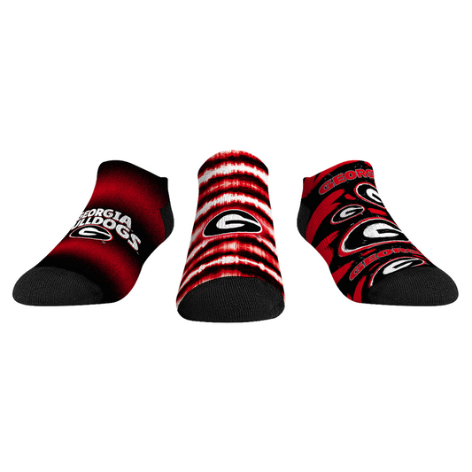 Georgia Bulldogs - Low Cut - Make Some Noise (3-Pack)