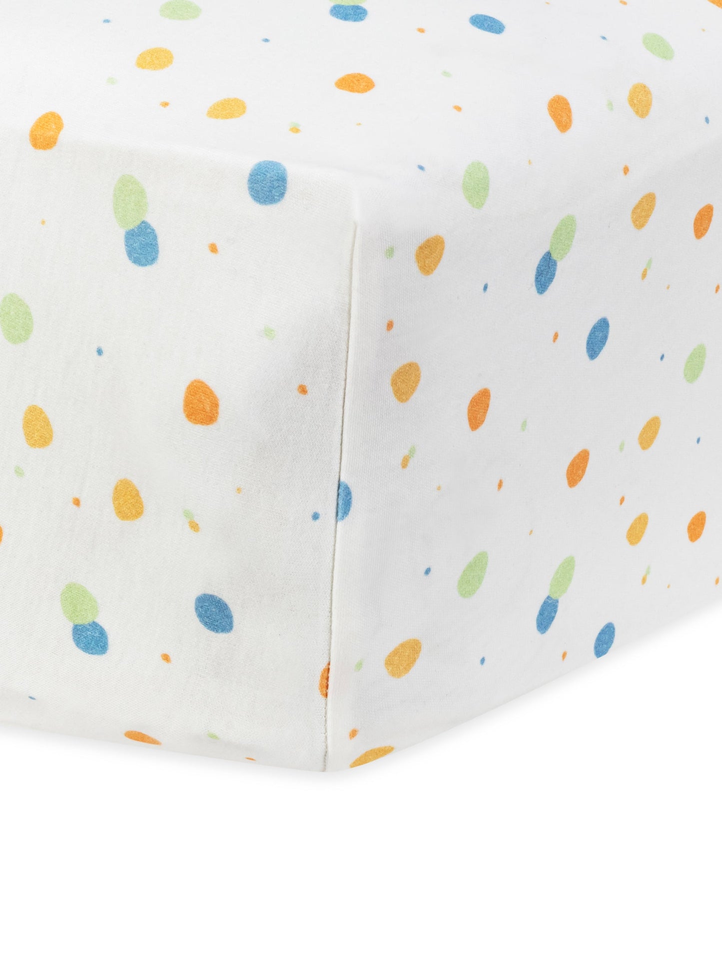 Crib Sheet - Blue Dots