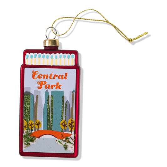 Matchbook Ornament - Central Park