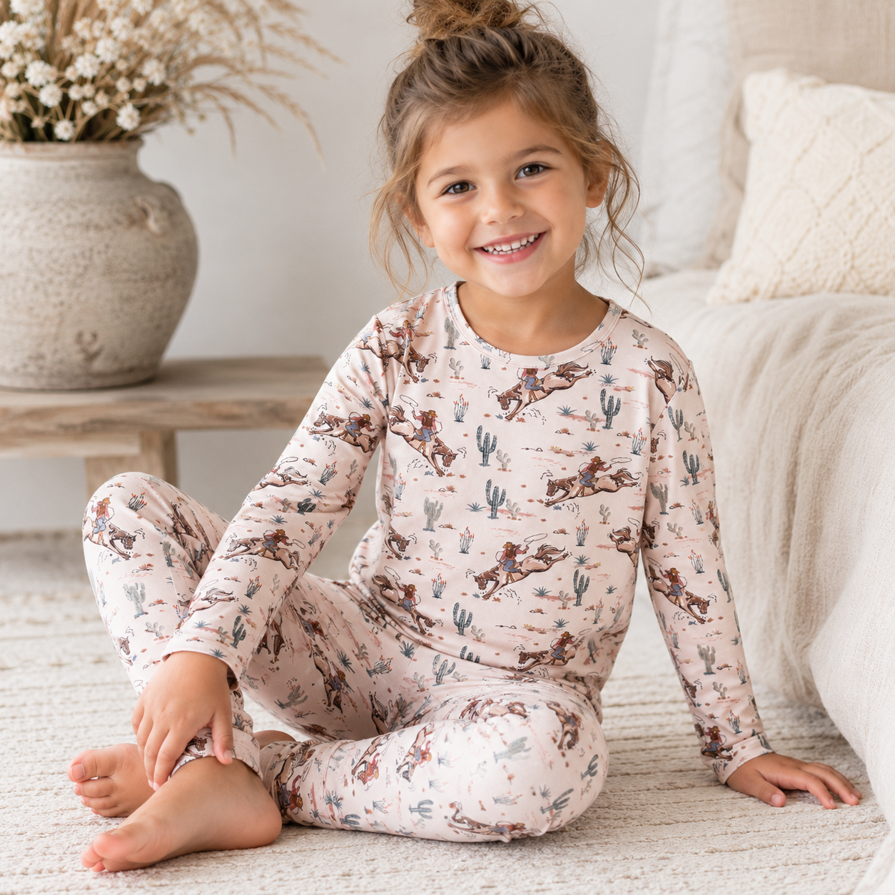 Cowgirl Western Bamboo Pajama Set