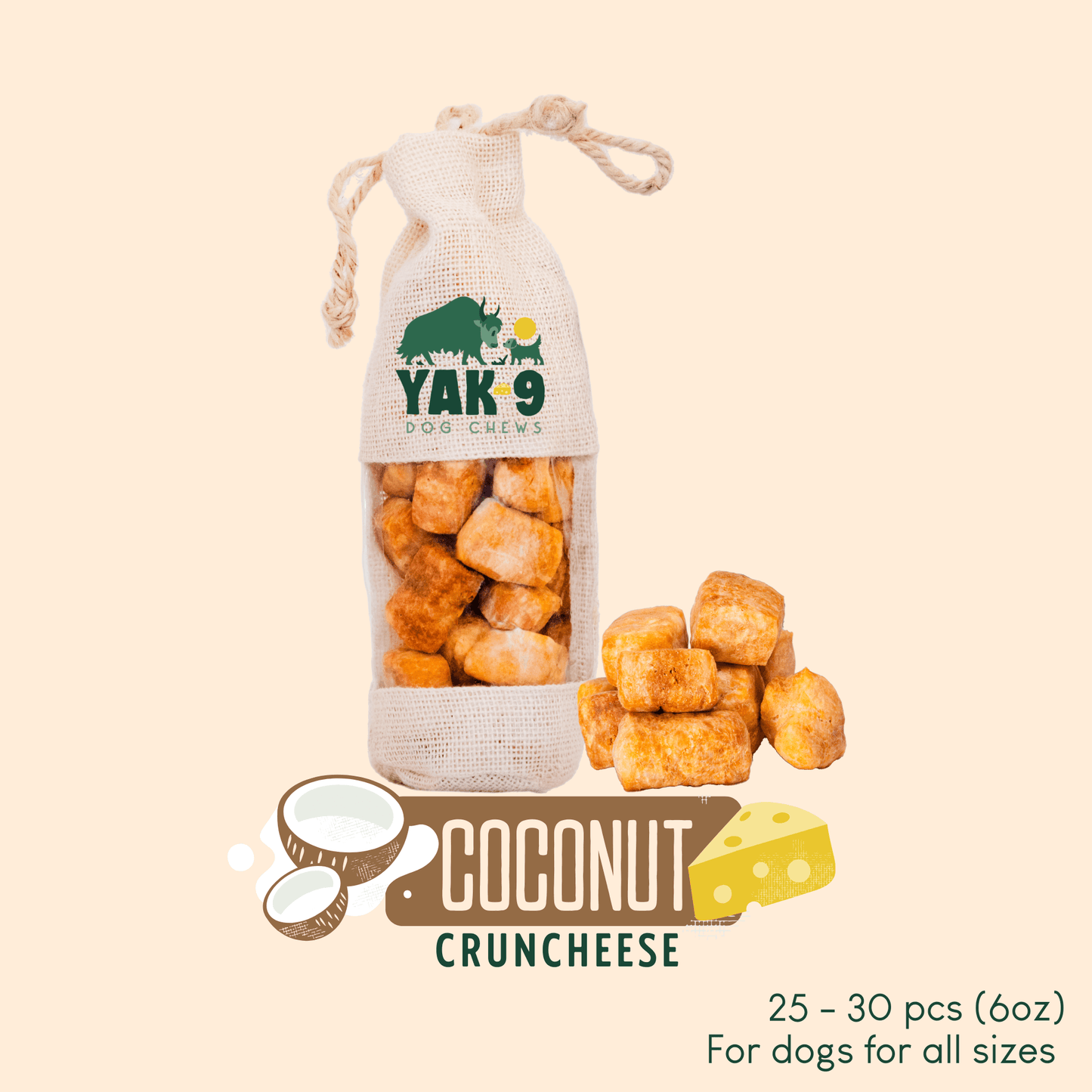 CrunCheese for Dogs