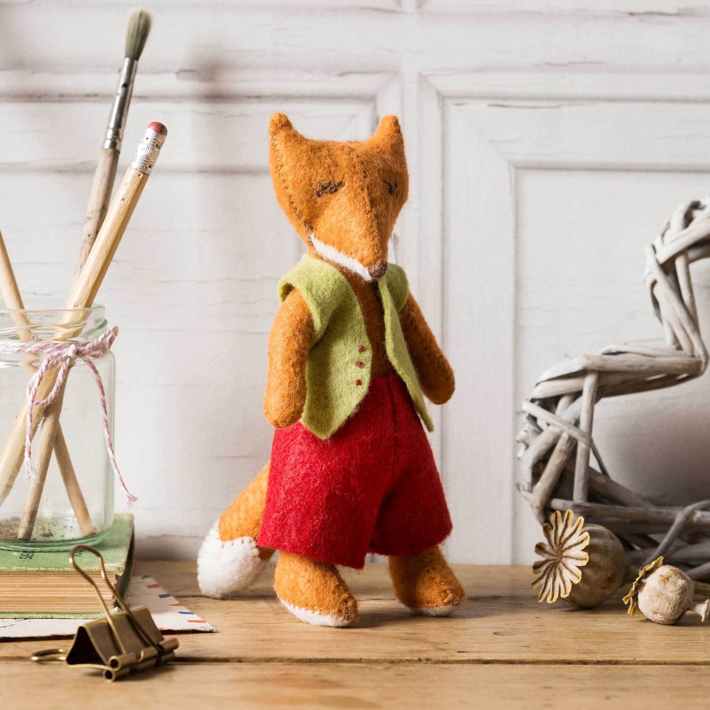 Fergus Fox Felt Craft Kit FEFOX1F