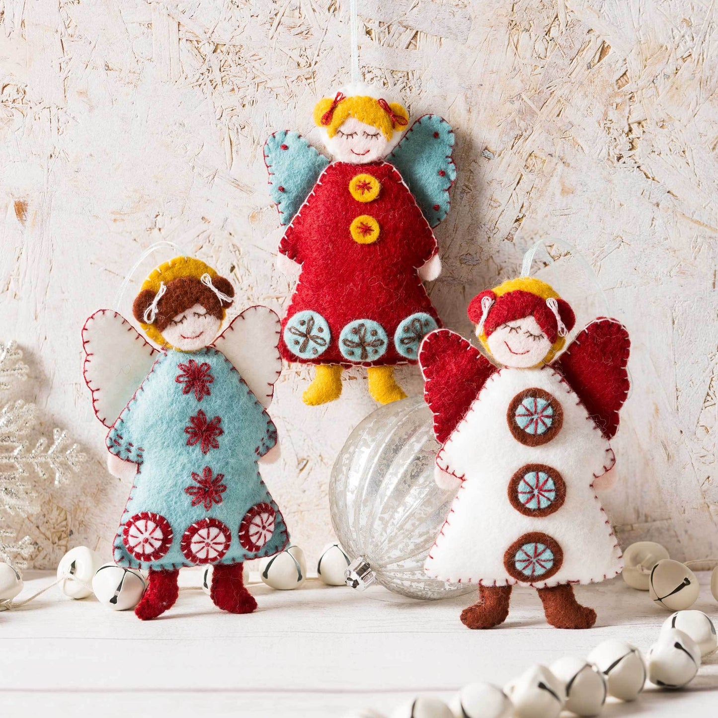Scandinavian Angels Felt Craft Kit ANGEL3F