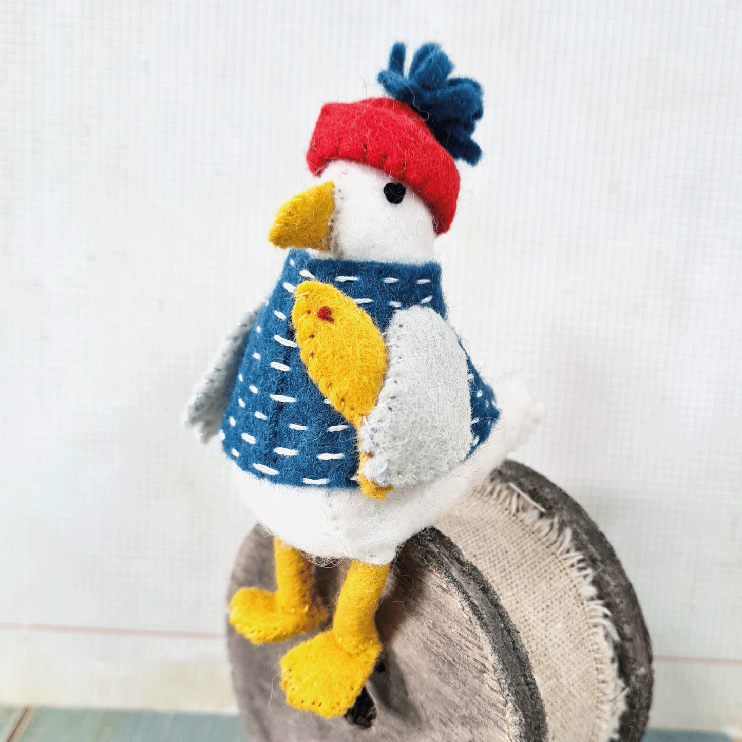 Sam the Seagull Felt Craft Mini Kit MKSSG1F