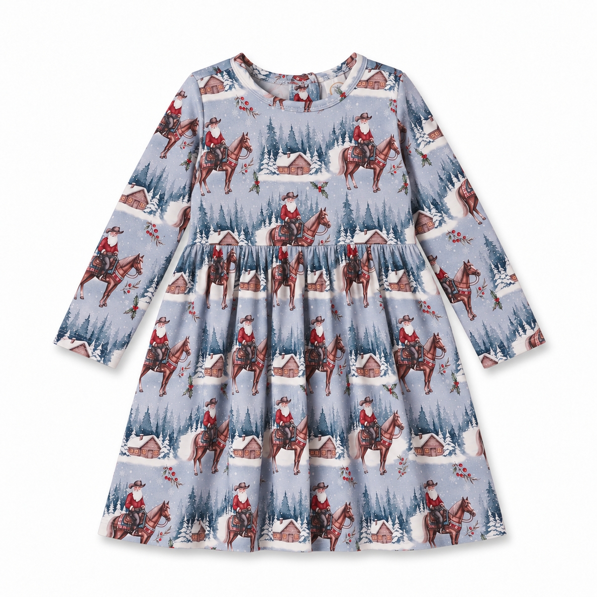Cowgirl Christmas Bamboo Dress