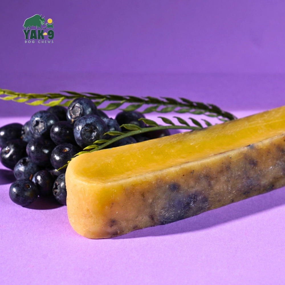 Blueberry Yak Chews for Dogs