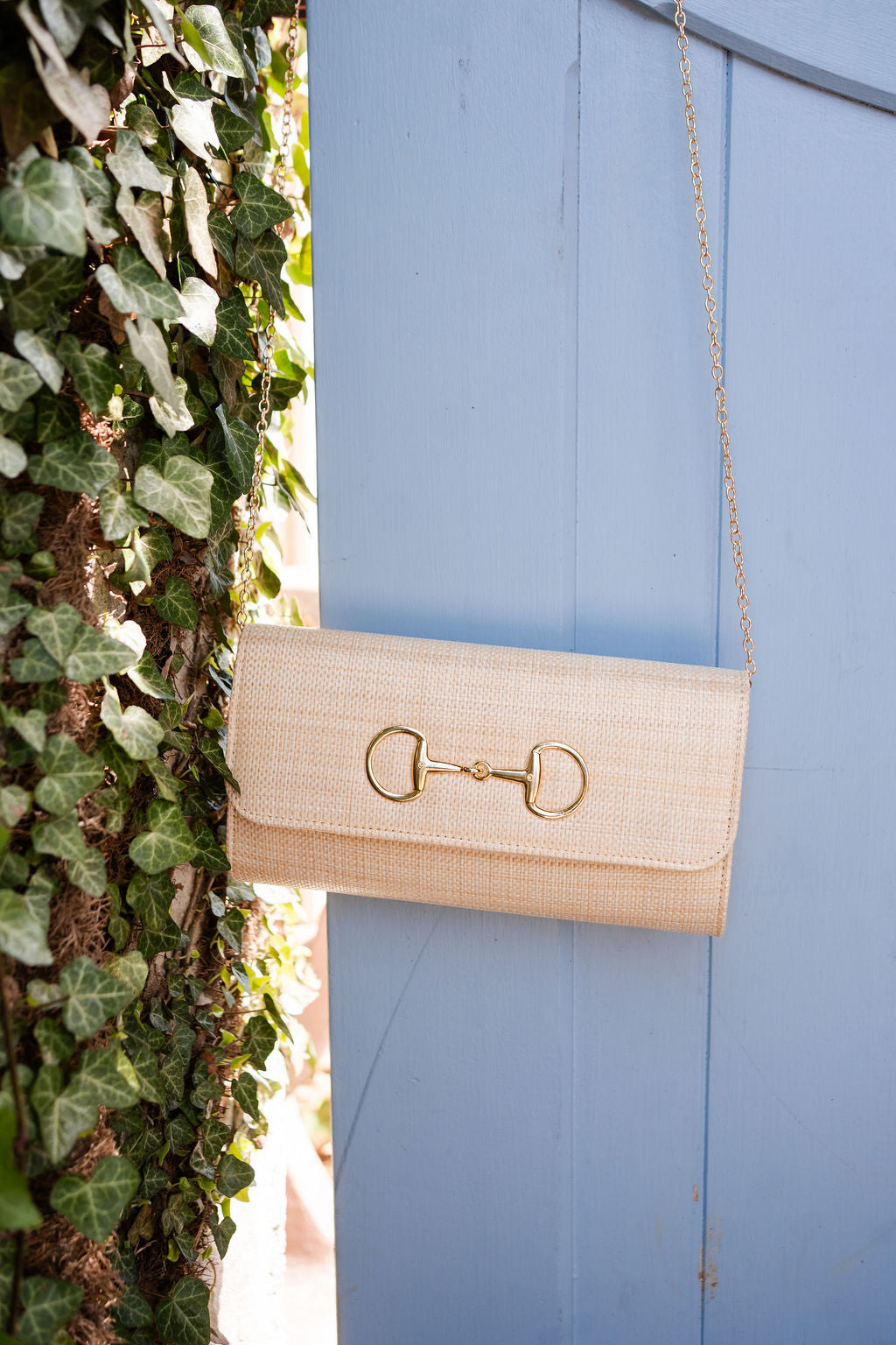 Avery Clutch Straw - Charm