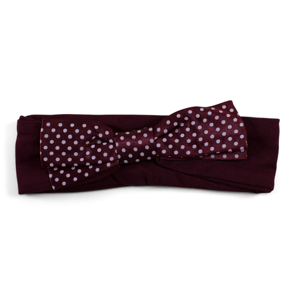 Mississippi State Girl's Pin Dot Headband