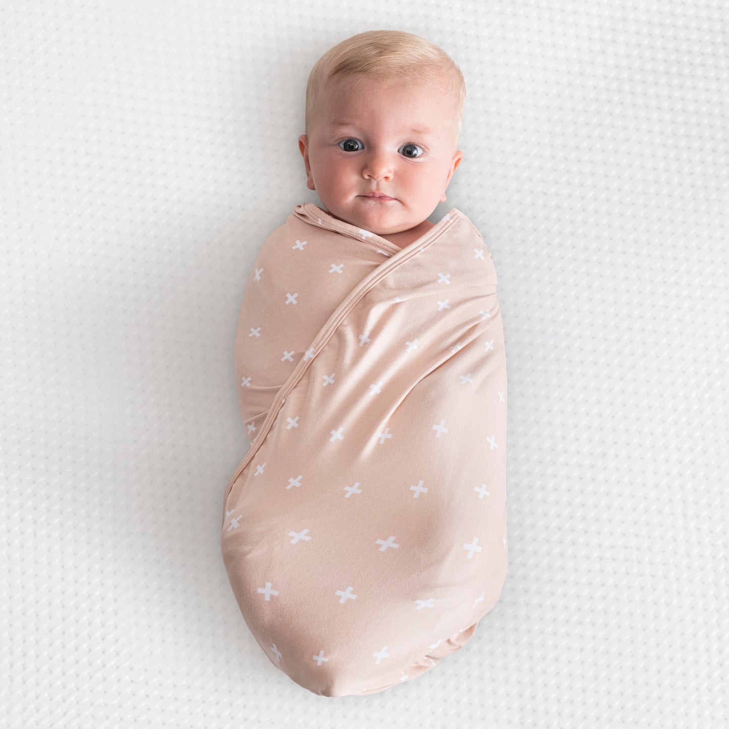 Forever™ Swaddle + Hat Sets: Assorted Colors