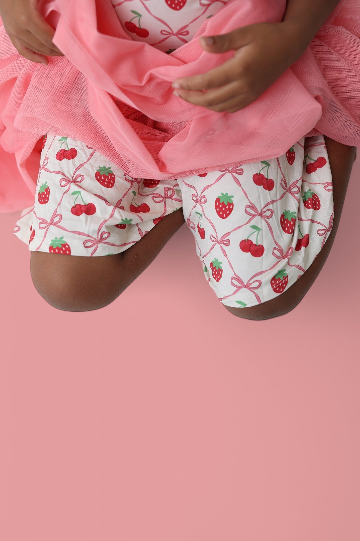 CHERRY BOW BERRY DREAM TUTU DRESS