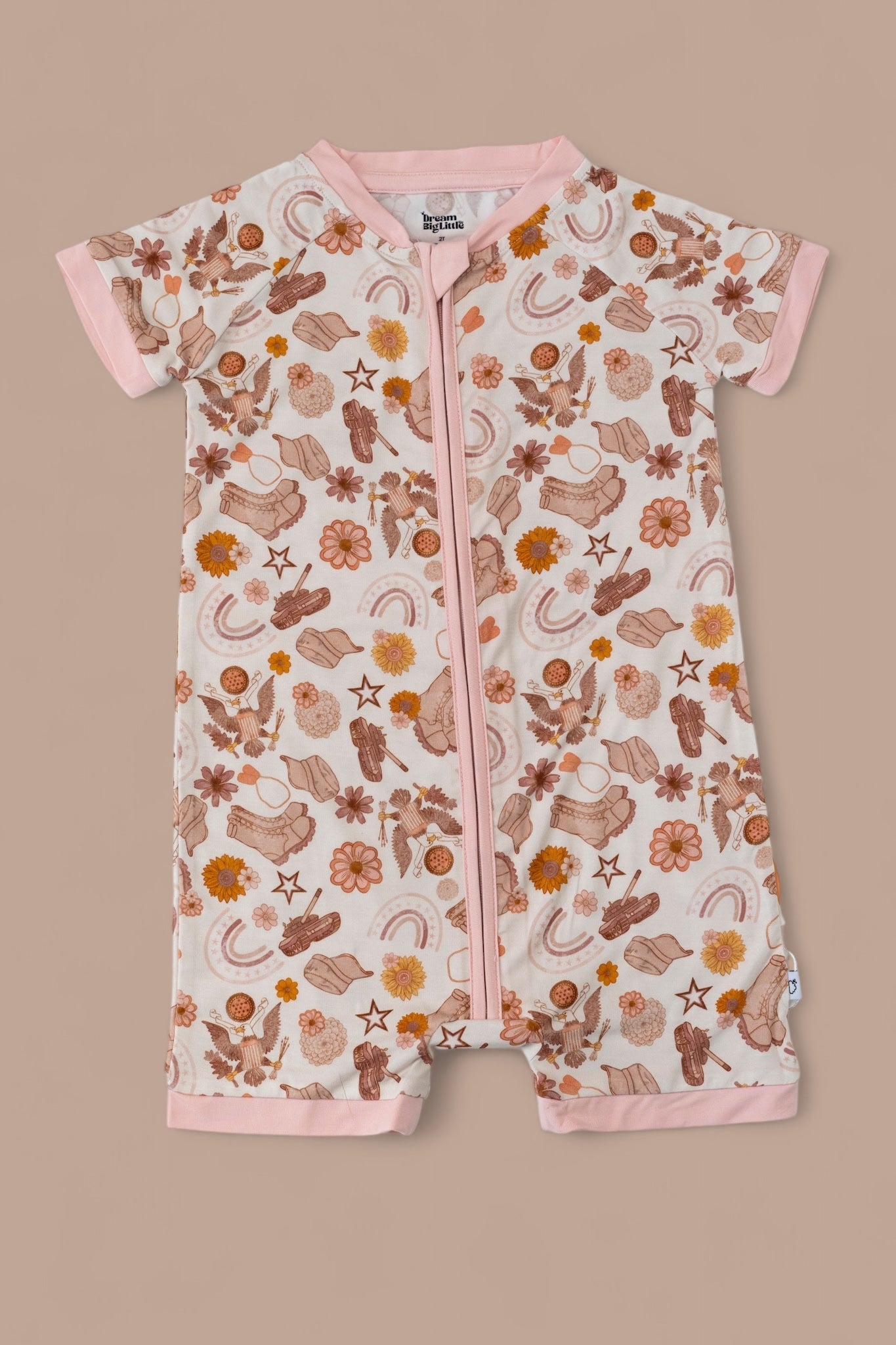 FLOWERS AND BOOTS DREAM SHORTIE