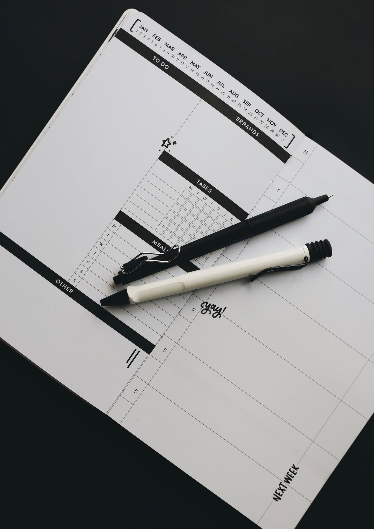 5x8 Undated Planner - Halfsies Edition