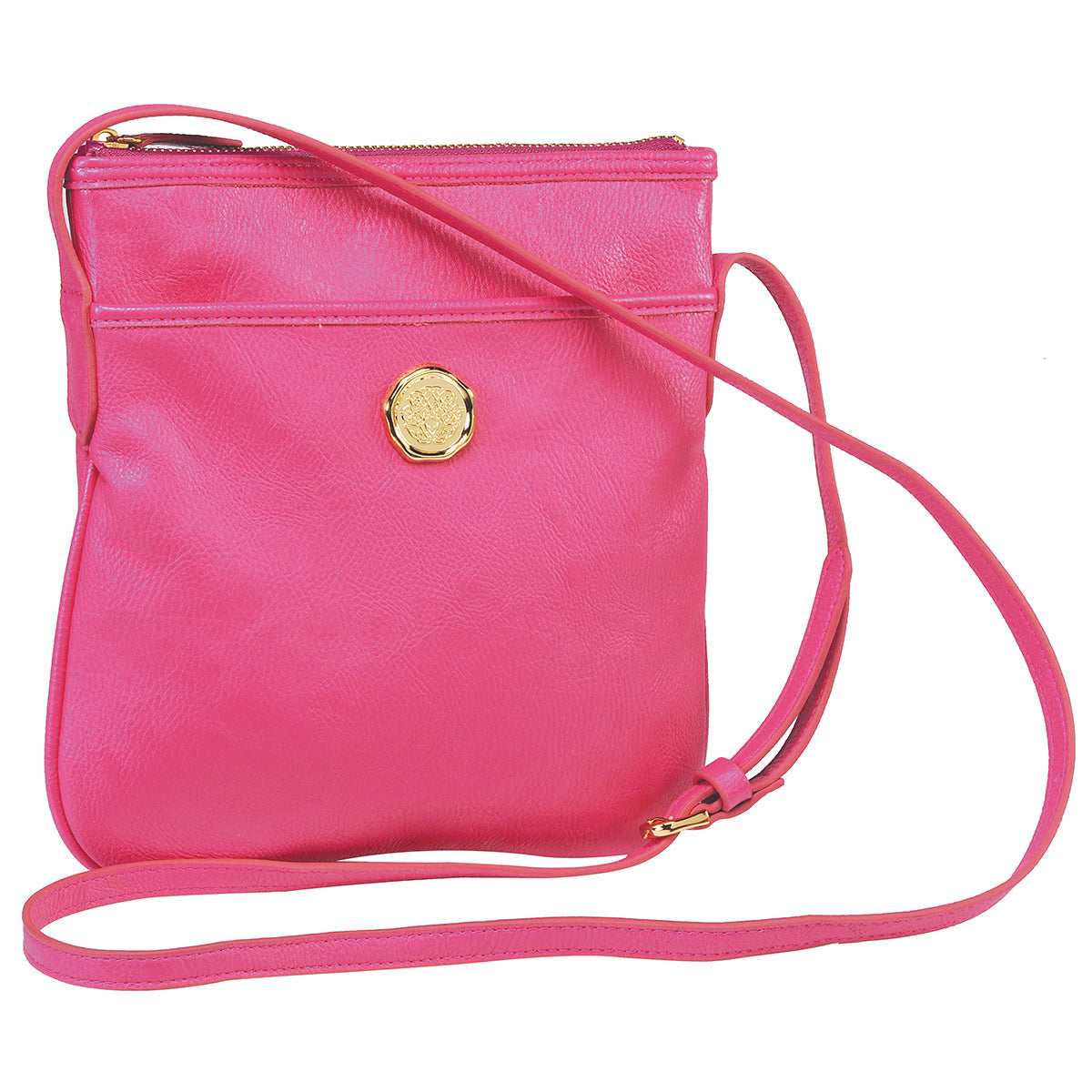 Raspberry Pink Crossbody Bag